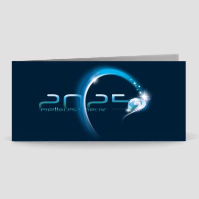 Carte de voeux 2 volets