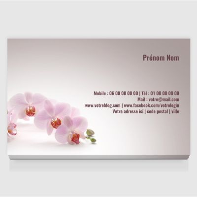Carte de visite grand format
