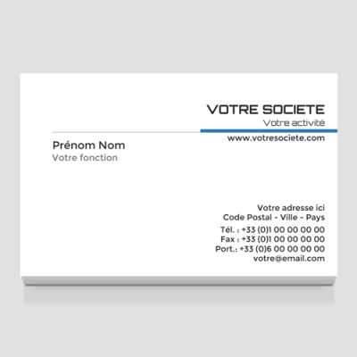 Carte de visite grand format