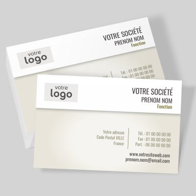 Carte de visite recto-verso
