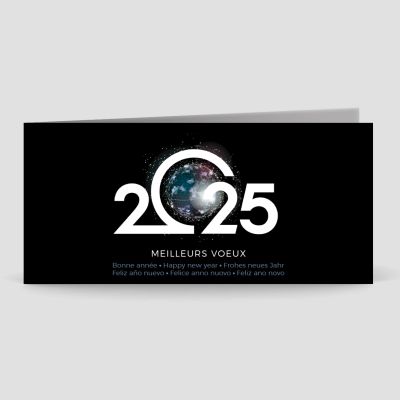 Carte de voeux 2 volets
