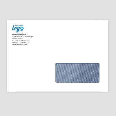 Enveloppe personnalisée avec logo