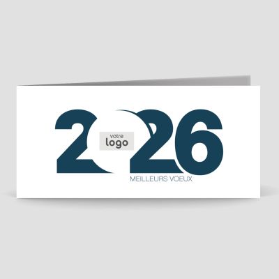 Carte de voeux 2 volets
