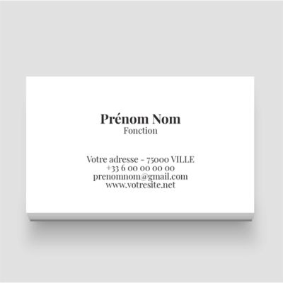 Carte de visite
