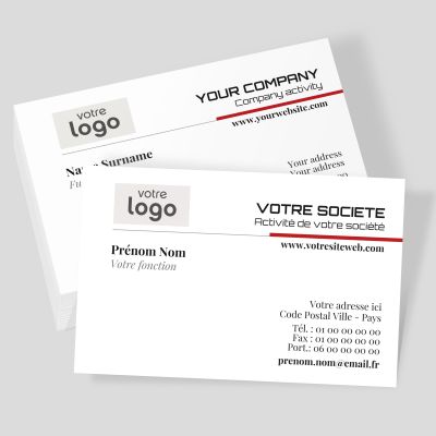 Carte de visite recto-verso