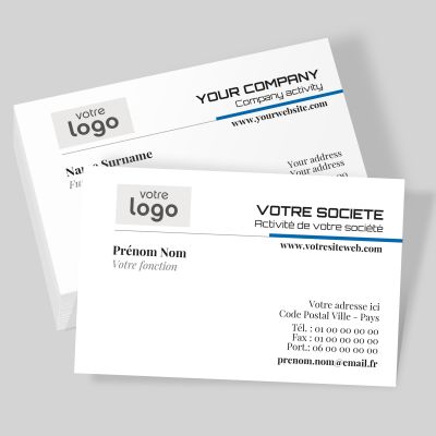 Carte de visite recto-verso