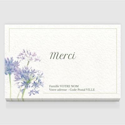 Carte de visite grand format