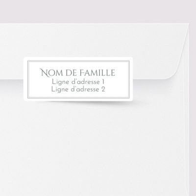 Planches d'étiquettes