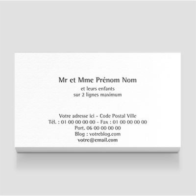 Carte de visite
