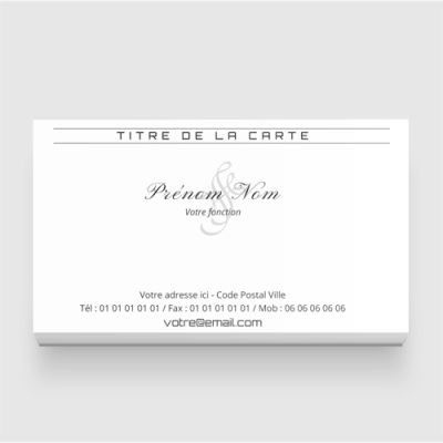Carte de visite