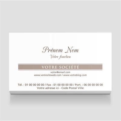 Carte de visite
