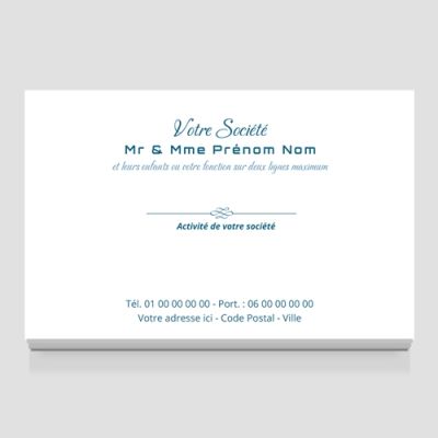 Carte de visite grand format