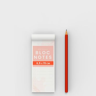 Bloc notes 50 feuillets