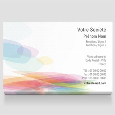 Carte de visite grand format