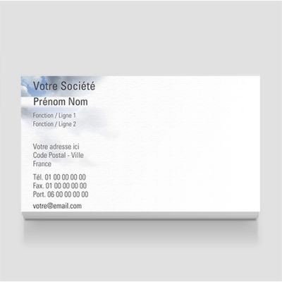 Cartes de visite professionnelles standard