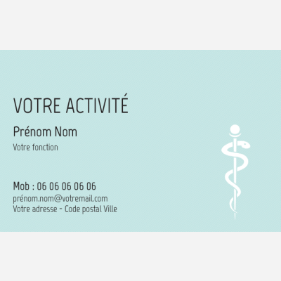 Carte De Visite Infirmiere