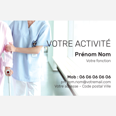 Carte De Visite Infirmiere