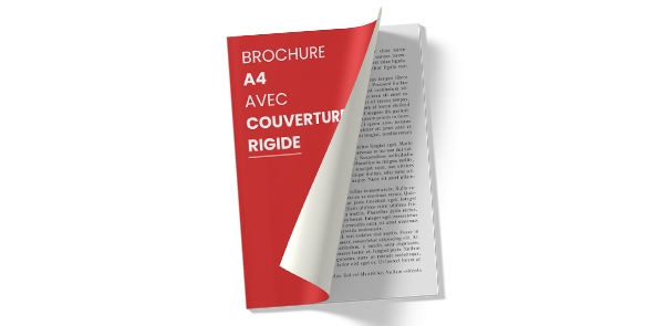 Brochure A4 avec couverture