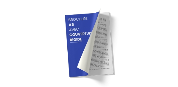Brochure A5 avec couverture