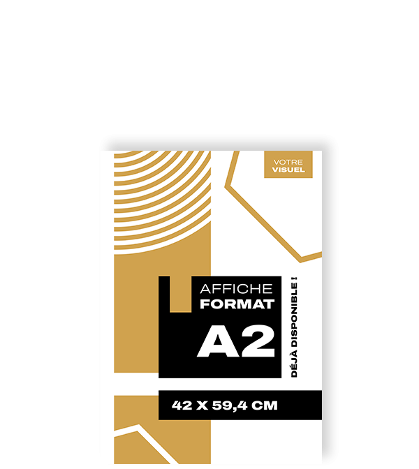 Affiche A2 (42 × 59,4 cm)