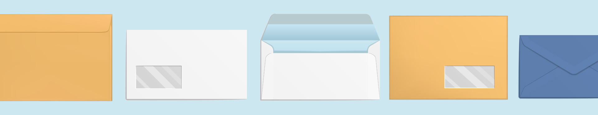Choisir le bon format d'enveloppes