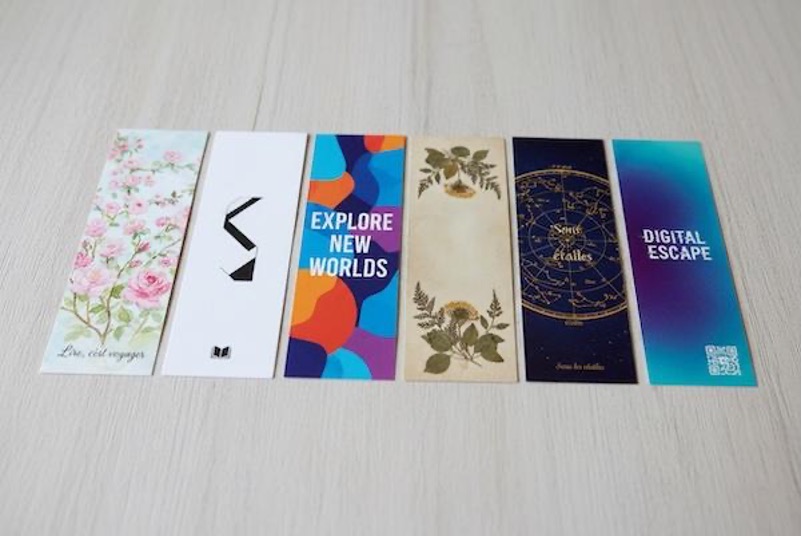 photo de marque-pages avec des designs vari&eacute;s