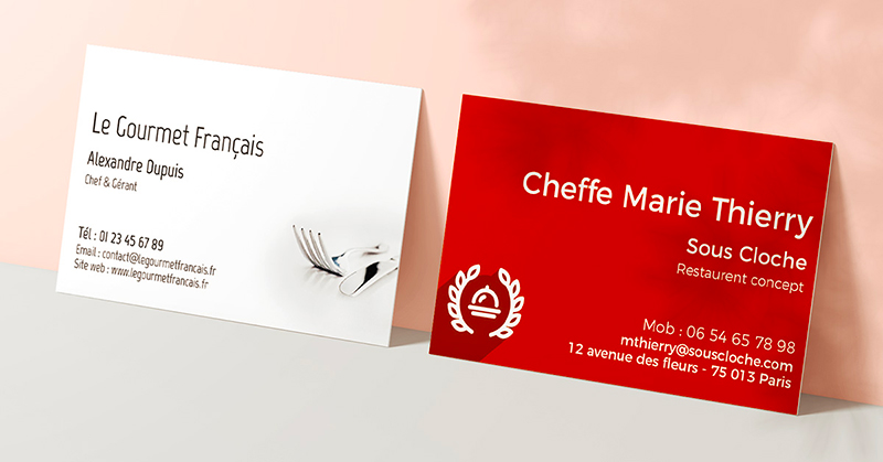 Carte de visite Restaurant
