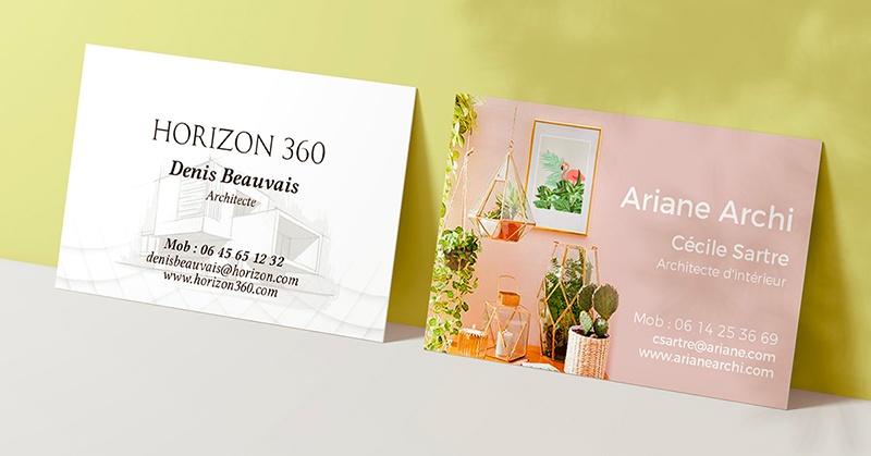 Carte de visite Architecte