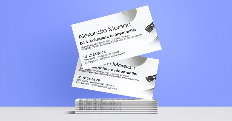 Carte de visite DJ
