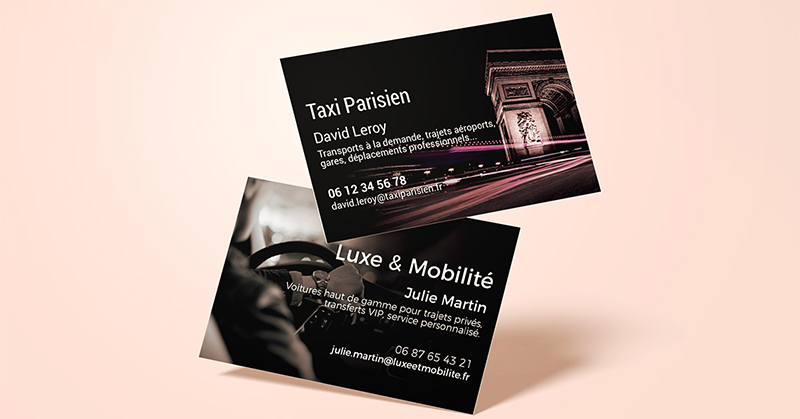 Carte de visite Taxi