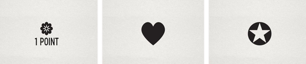 image de plusieurs sigles provenant de différents tampons fidélité