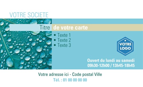 Carte de visite - Ref CV-A1075