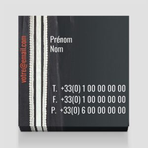 Carte de visite carrée - Ref CV-C1090