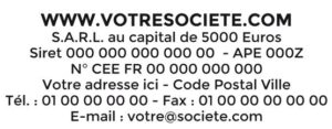 Tampon encreur - Ref TE-C11933