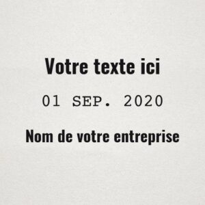 Tampon dateur - Ref TE-E12057