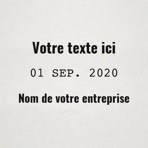 Tampon dateur - Ref TE-E12057