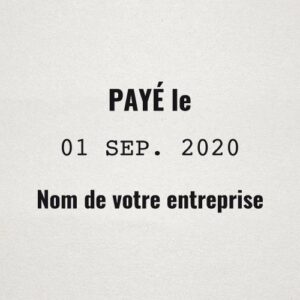 Tampon dateur - Ref TE-E12059