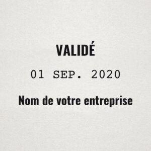 Tampon dateur - Ref TE-E12062