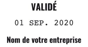 Tampon dateur - Ref TE-E12062