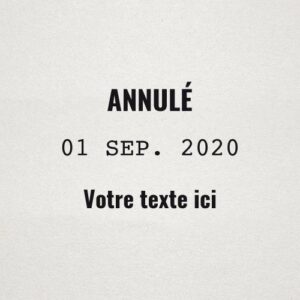 Tampon dateur - Ref TE-E12067