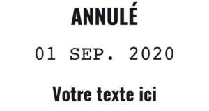 Tampon dateur - Ref TE-E12067