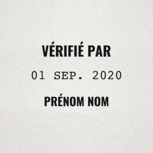 Tampon dateur - Ref TE-E12069
