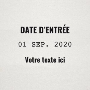 Tampon dateur - Ref TE-E12070