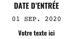Tampon dateur - Ref TE-E12070