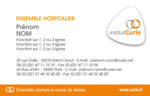 Carte de visite grand format - Ref CV-D12241