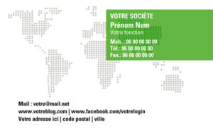 Carte de visite - Ref CV-A13452