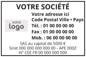 Tampon encreur - Ref TE-D13626