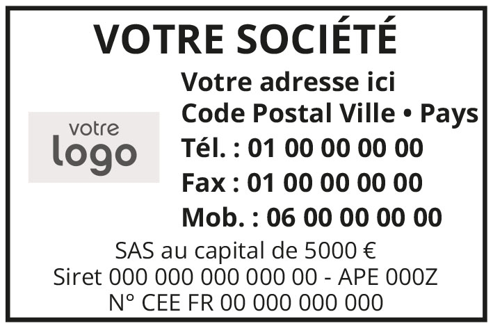 Tampon encreur - Ref TE-D13626