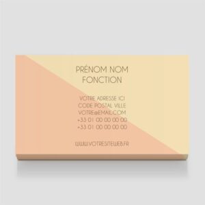 Carte de visite - Ref CV-A14582