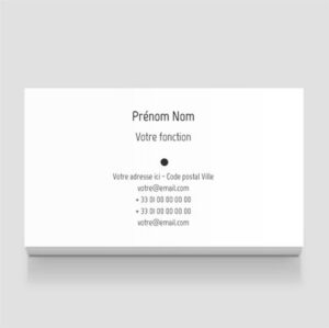 Carte de visite - Ref CV-A14584
